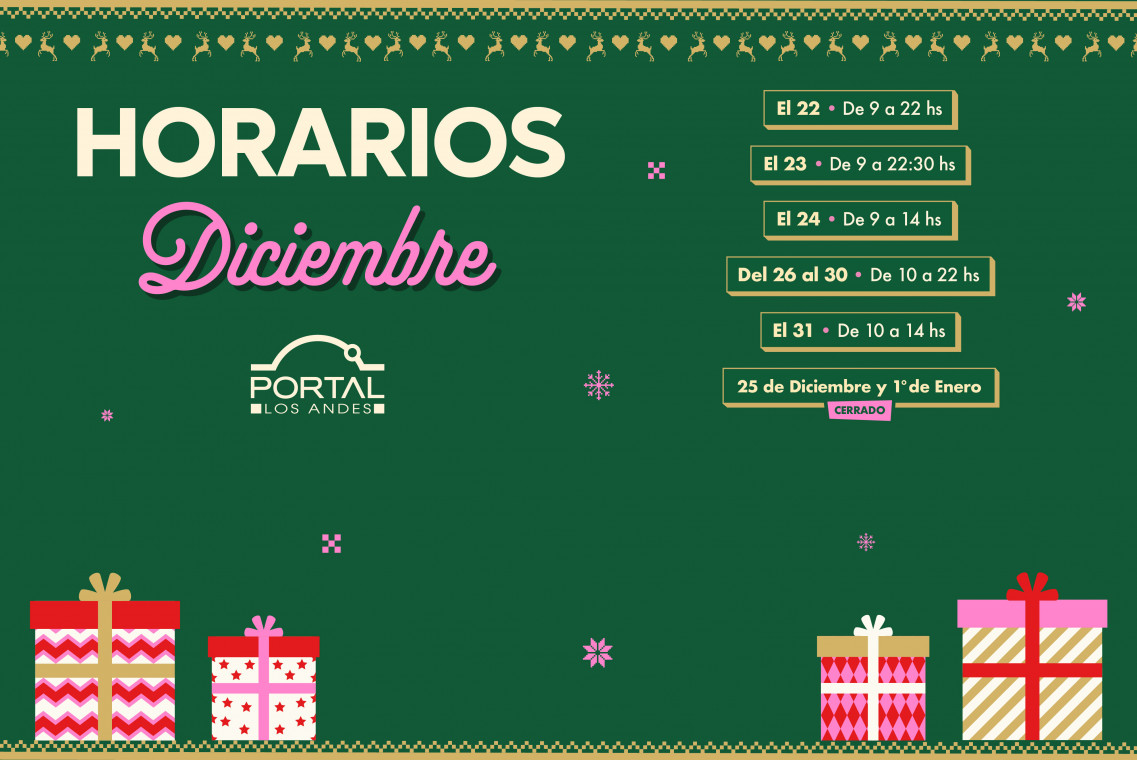 Horarios diciembre